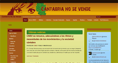 Desktop Screenshot of cantabrianosevende.org